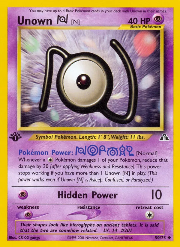 Unown [N] card image