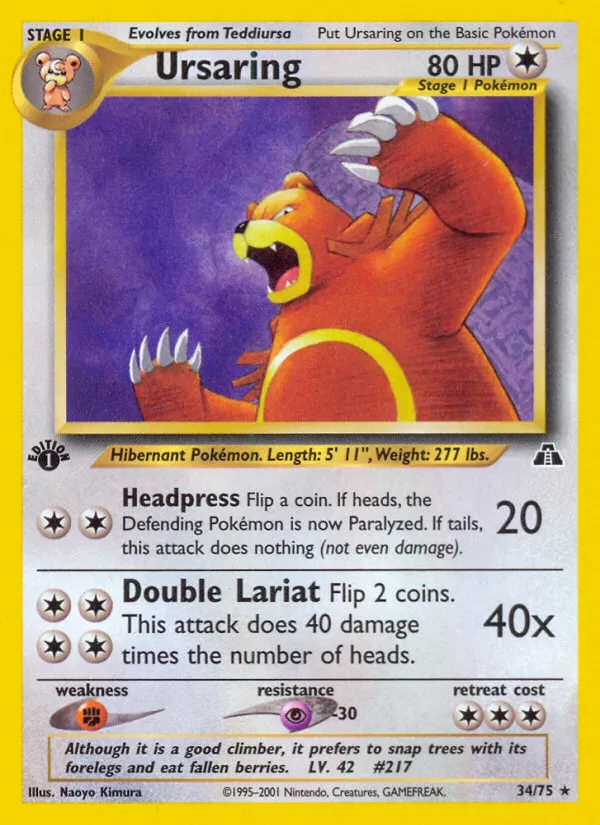 Ursaring card image