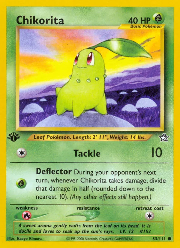 Chikorita card image