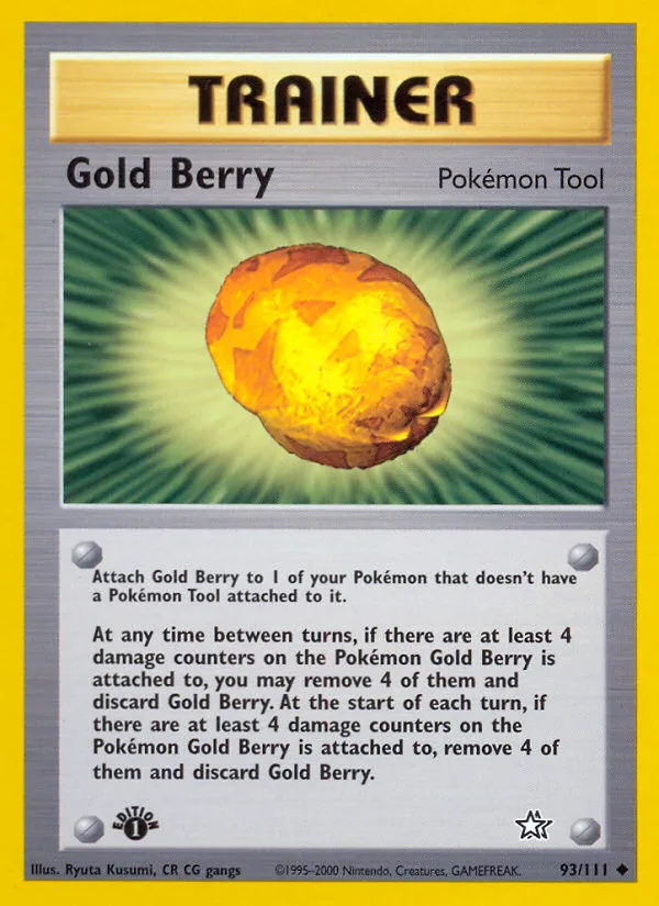 Gold Berry card image