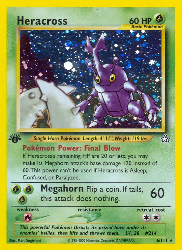 Heracross card image