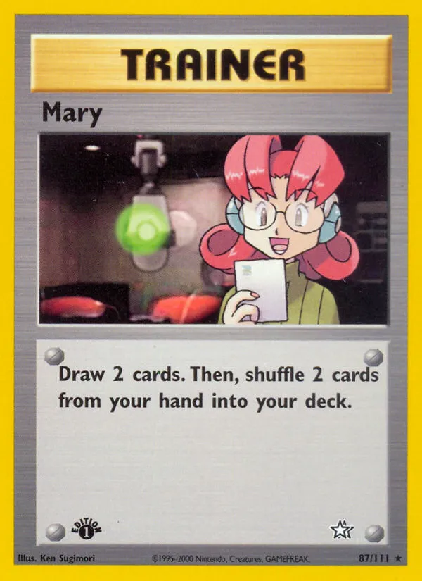 Mary card image