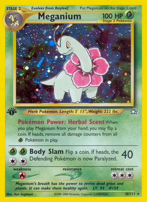 Meganium card image