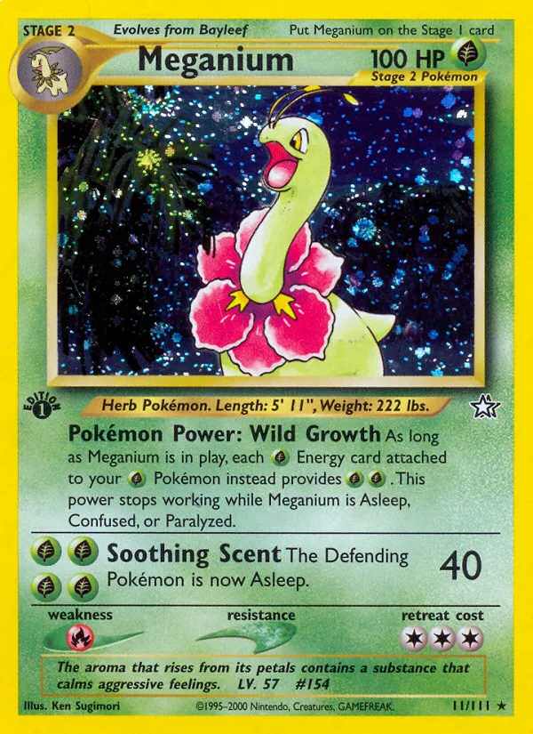 Meganium #11 card image