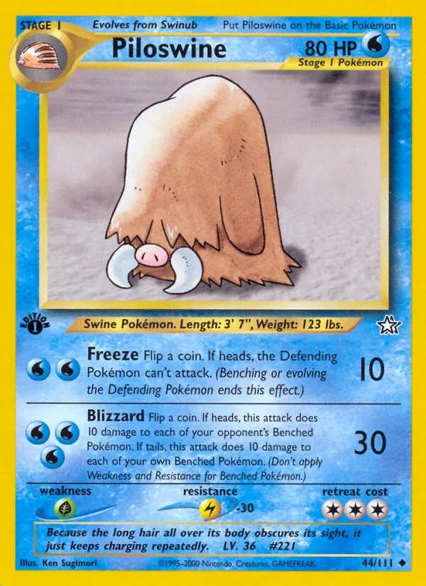 Piloswine card image