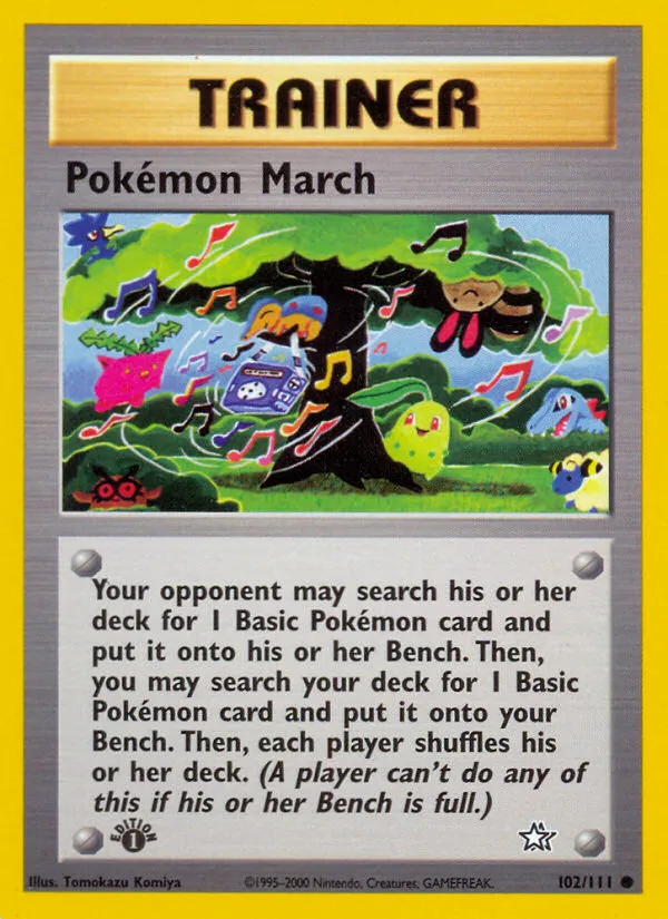Pokemon March card image