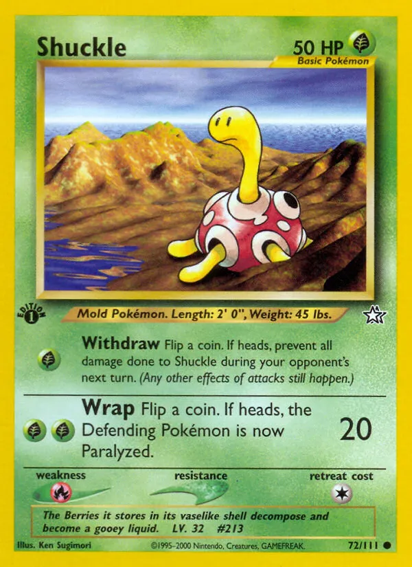 Shuckle card image