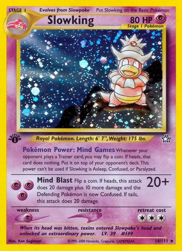 Slowking #14 card image