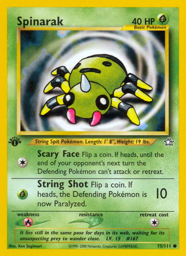 Spinarak card image