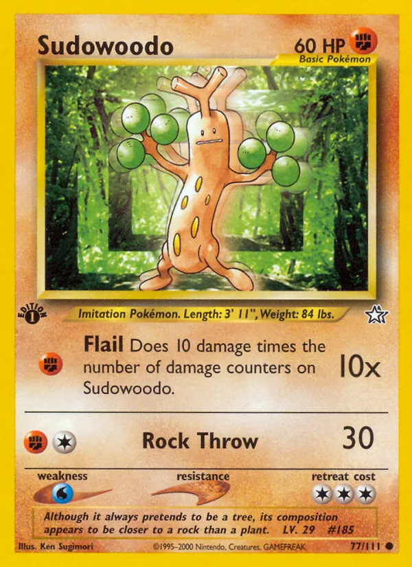 Sudowoodo card image