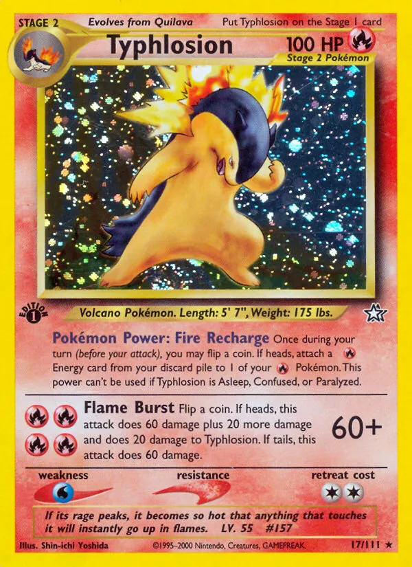 Typhlosion #17 card image