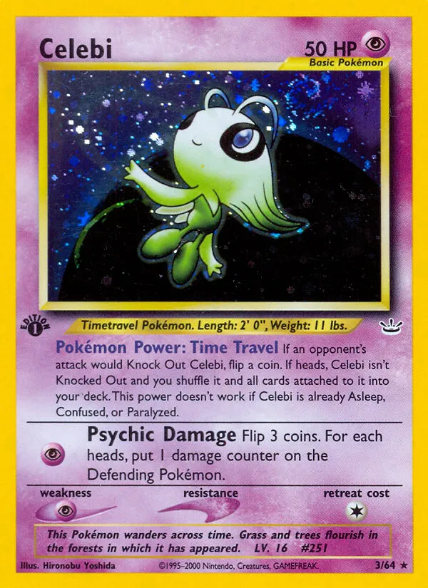 Celebi #3 card image
