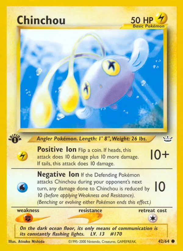 Chinchou card image