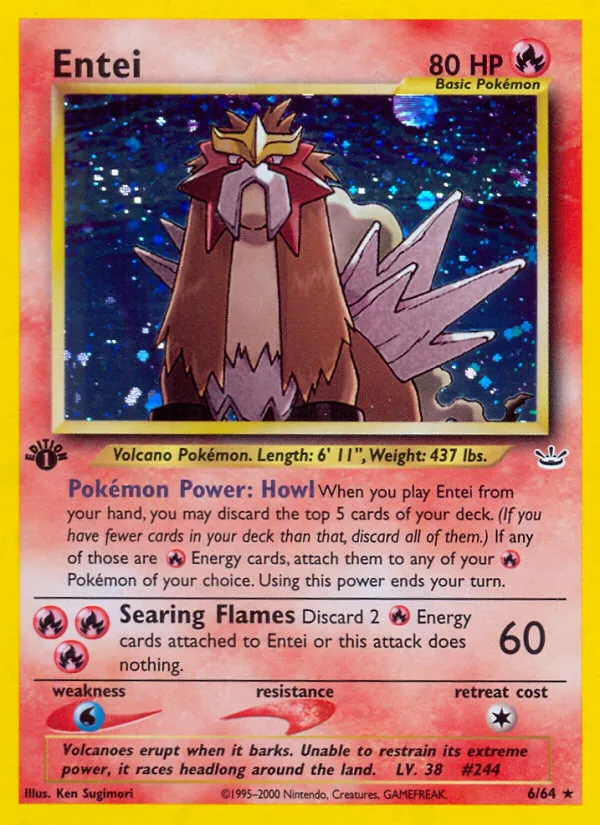 Entei #6 card image