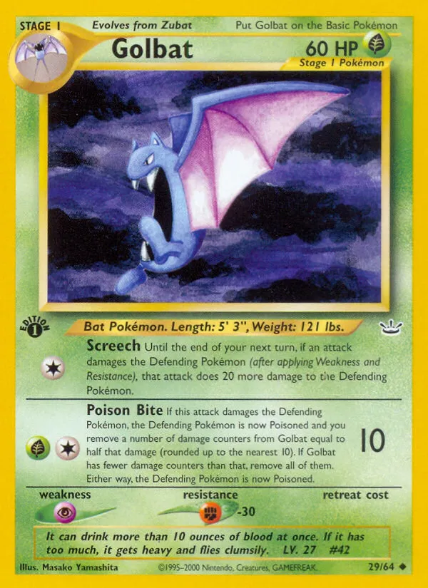 Golbat card image