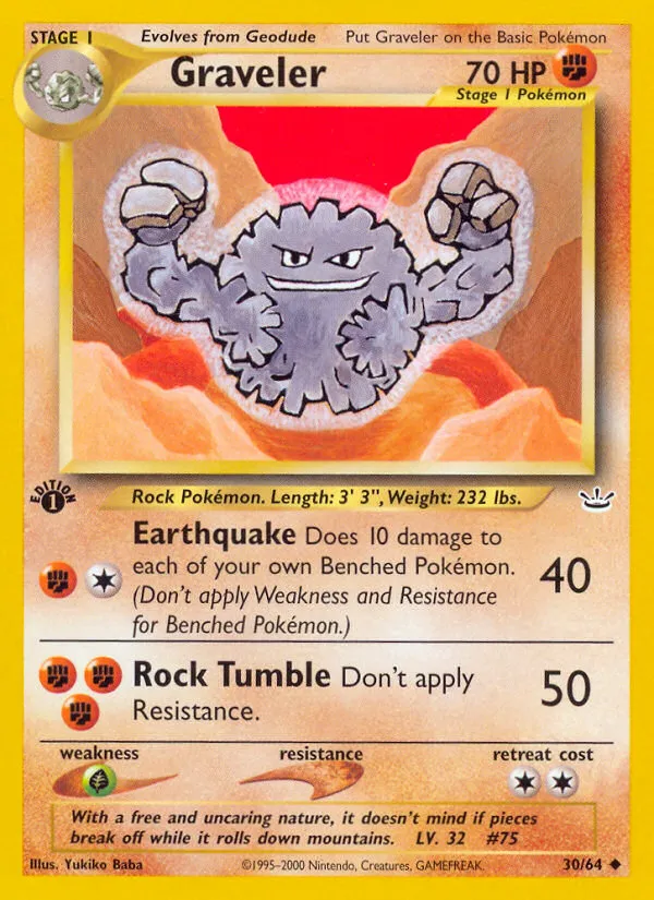 Graveler card image