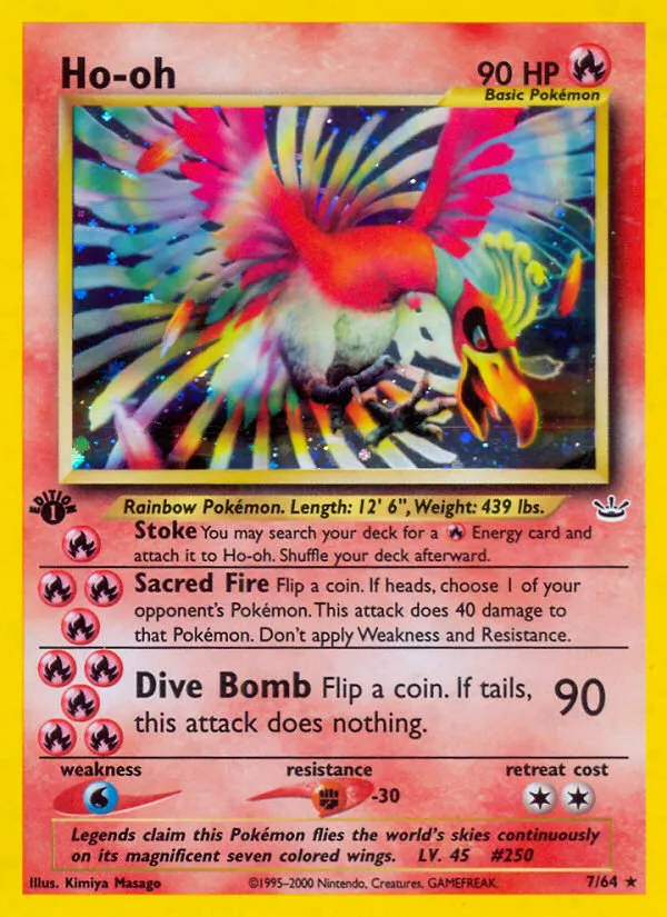 Ho-oh #7 card image