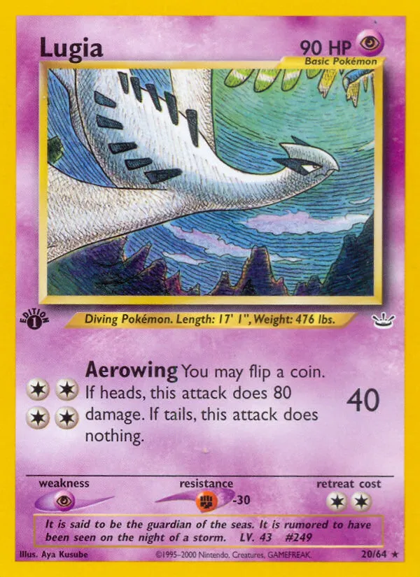 Lugia card image