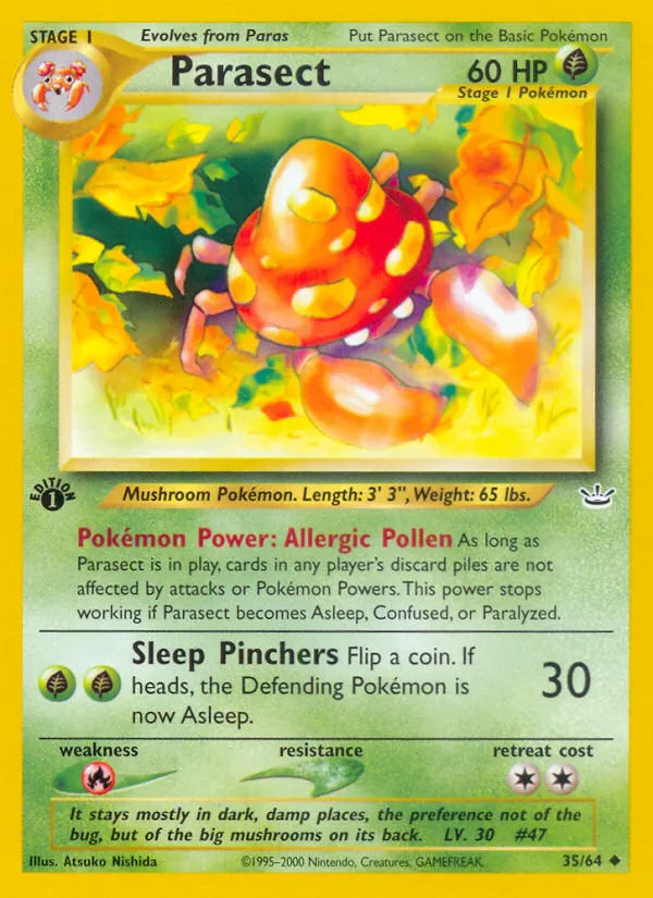 Parasect card image