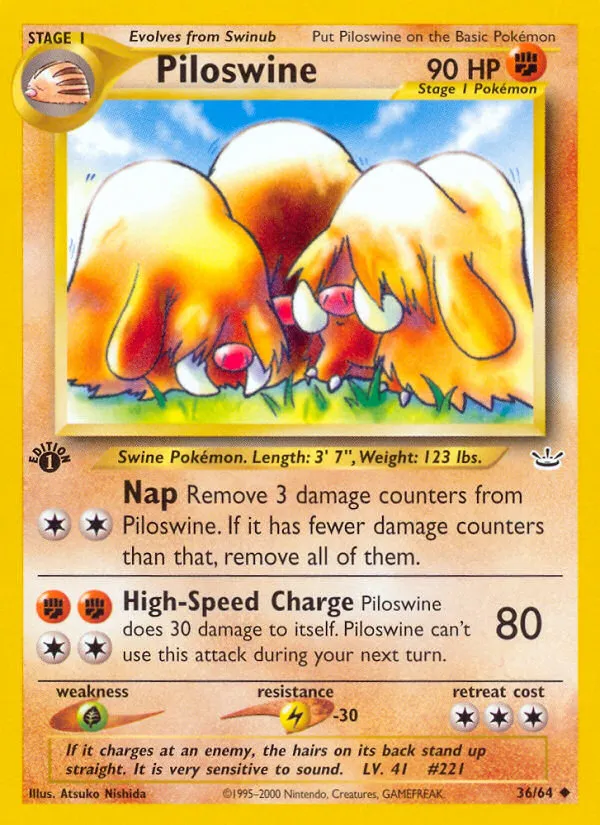 Piloswine card image