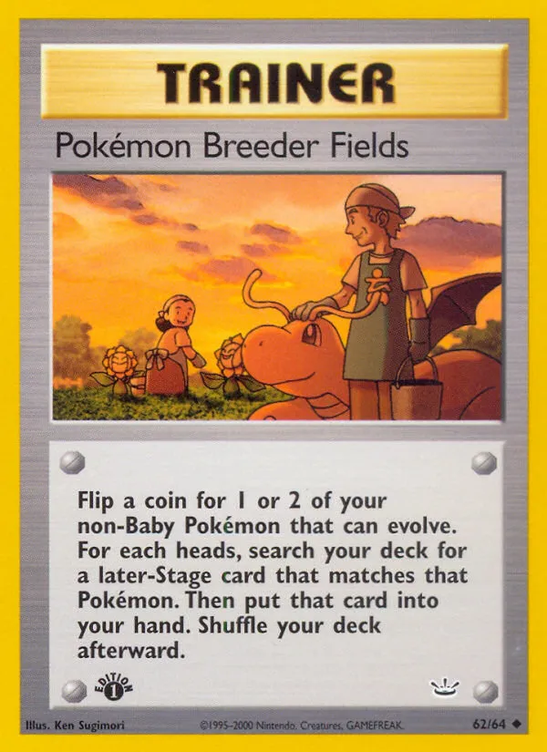 Pokemon Breeder Fields card image