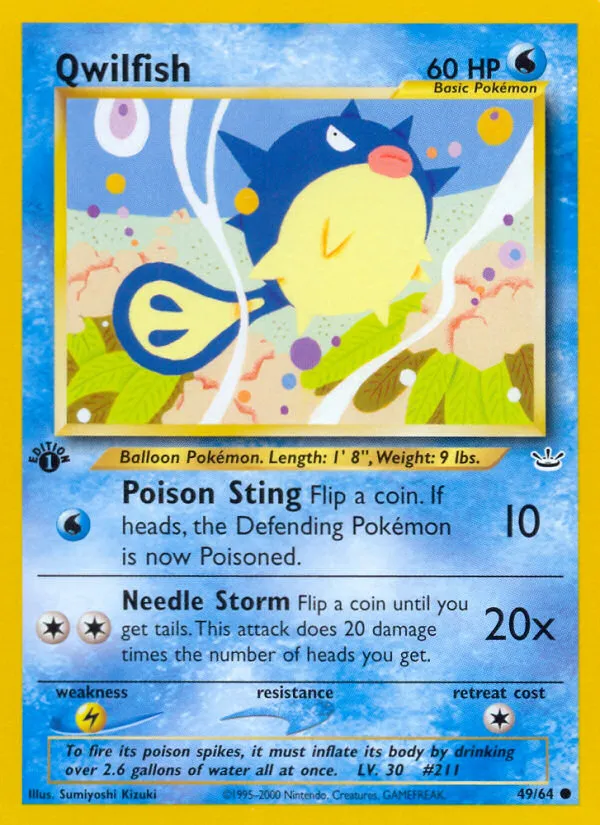 Qwilfish card image