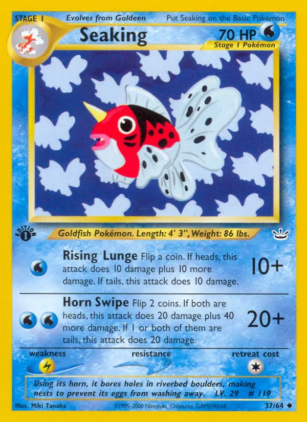 Seaking card image