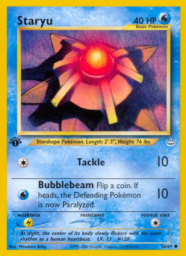 Staryu card image