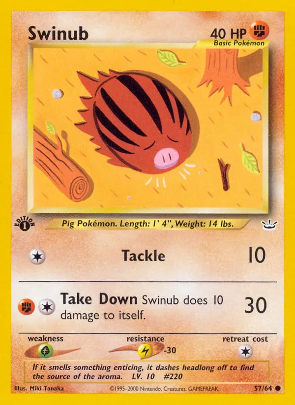 Swinub card image