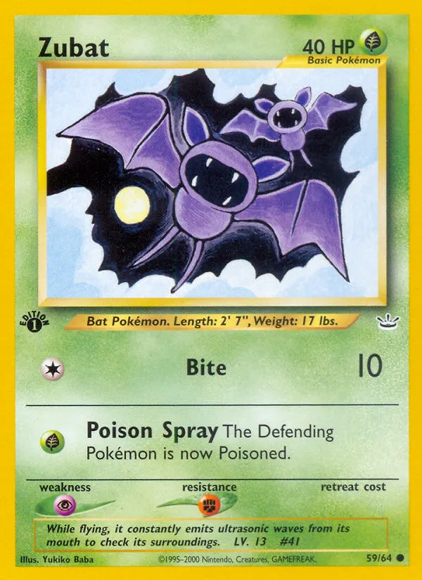 Zubat card image