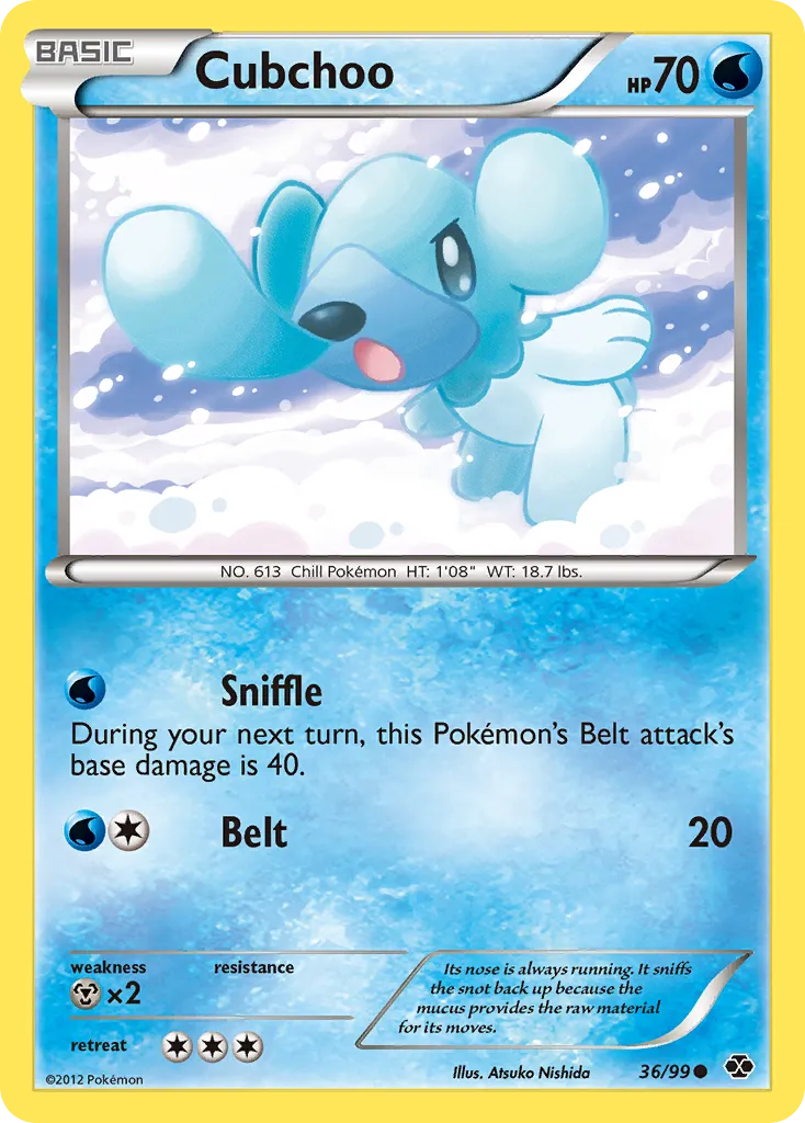 Cubchoo card image