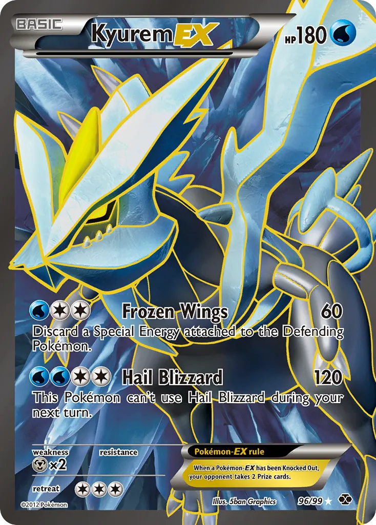 Kyurem-EX #96 card image