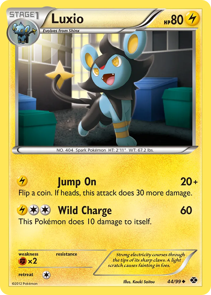 Luxio card image