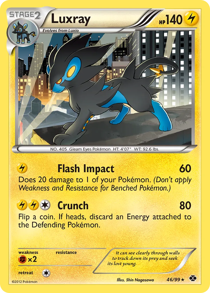Luxray card image