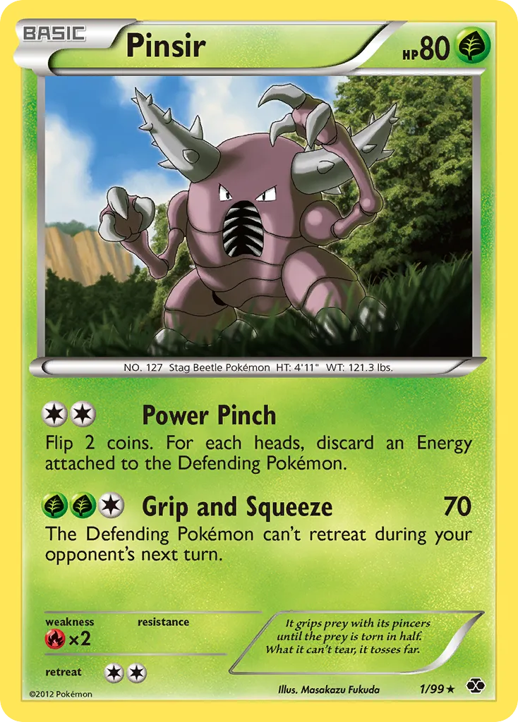 Pinsir card image