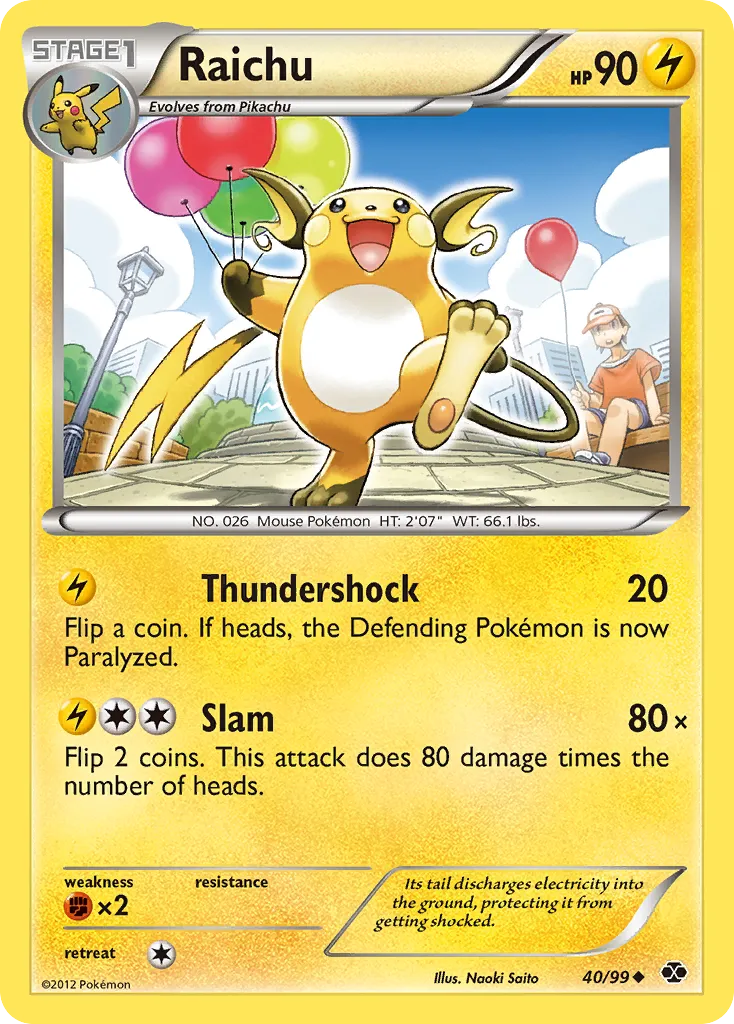 Raichu card image