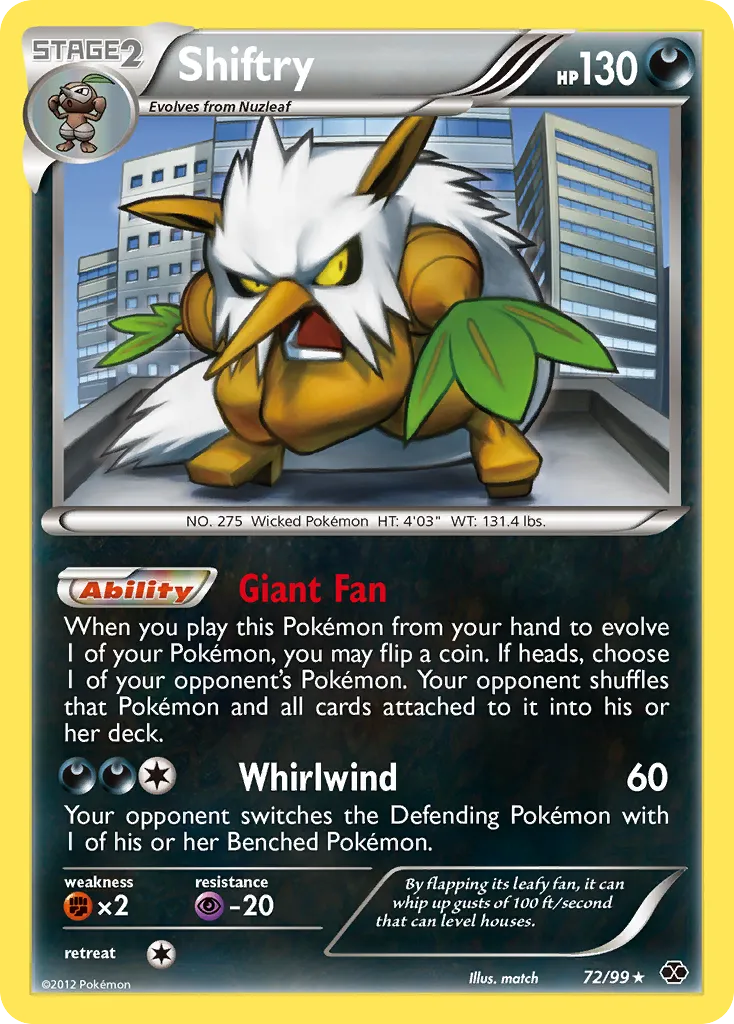 Shiftry card image