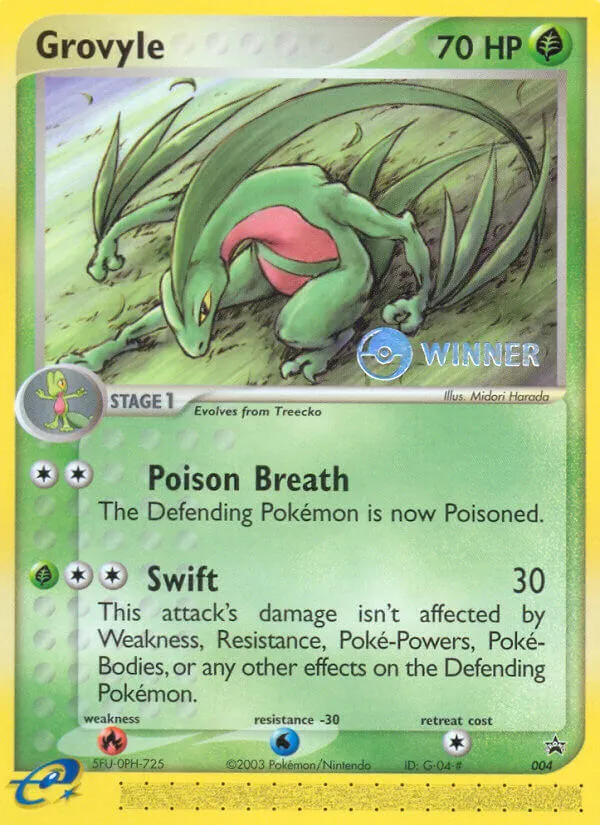 Grovyle card image