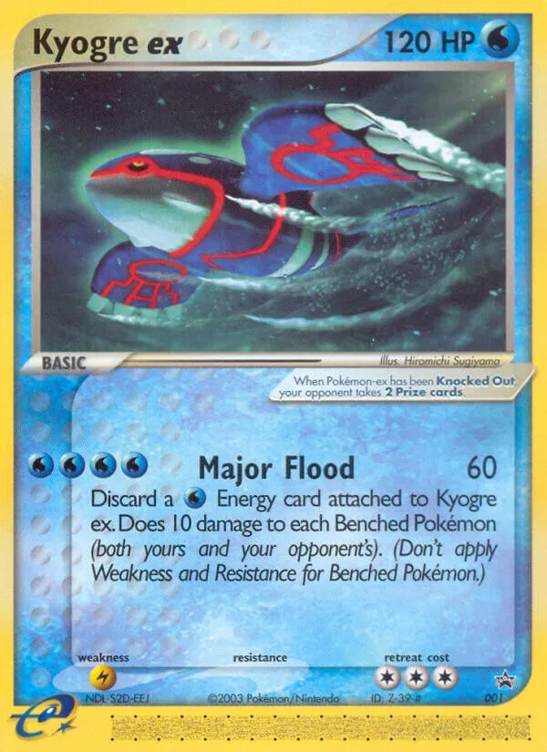 Kyogre ex card image