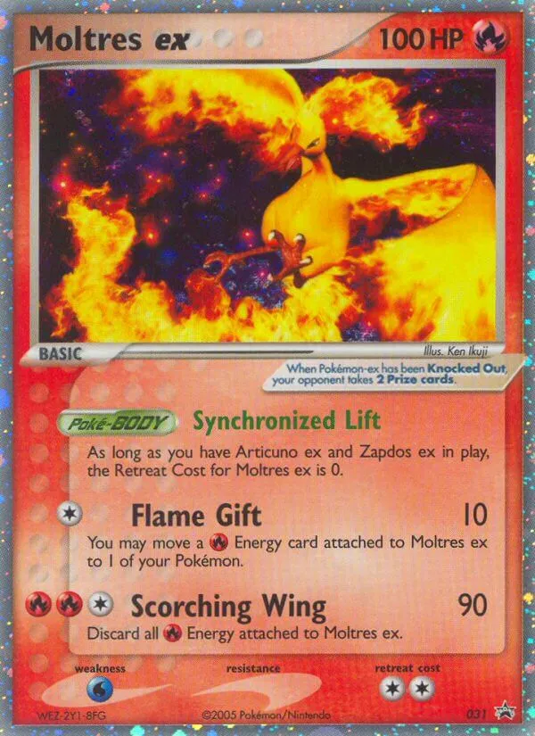 Moltres ex card image