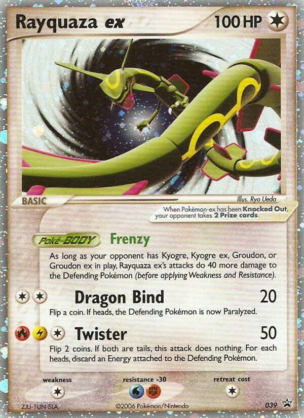 Rayquaza ex #39 card image