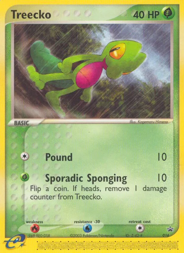 Treecko card image