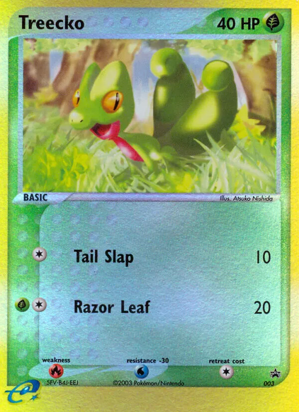 Treecko card image