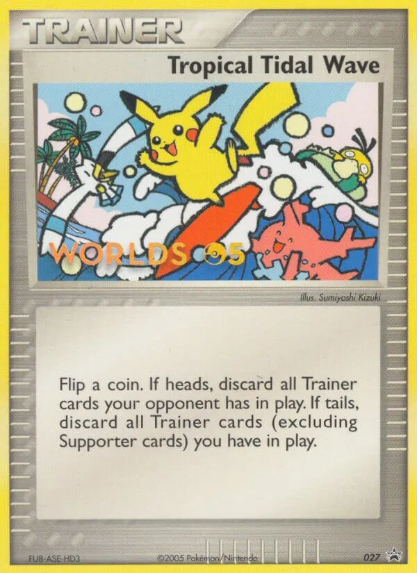 Tropical Tidal Wave card image