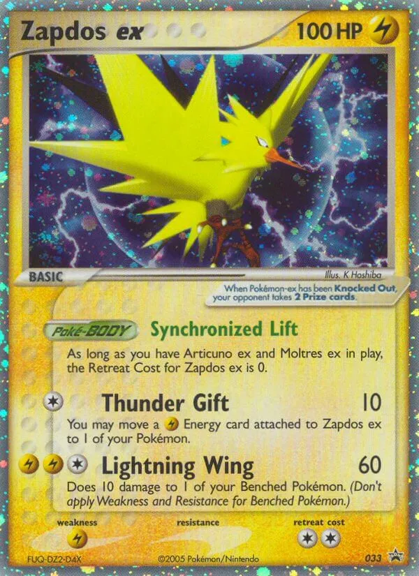 Zapdos ex card image