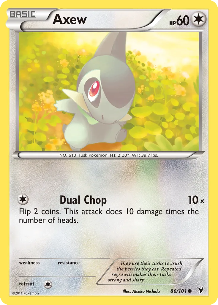 Axew card image