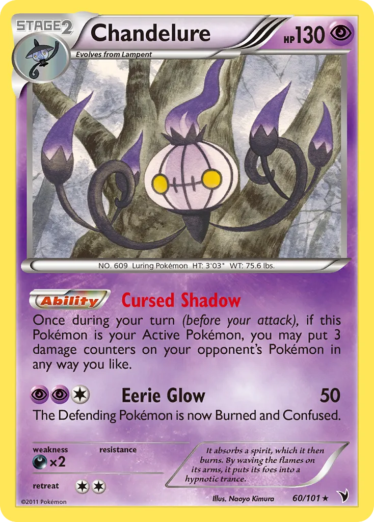 Chandelure #60 card image