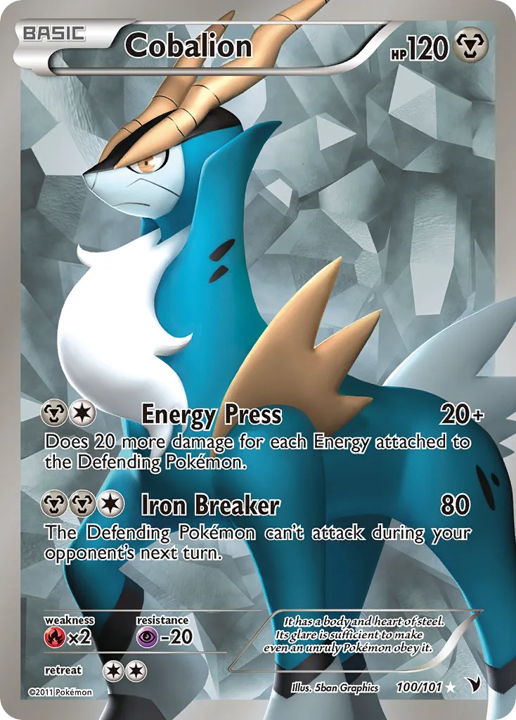 Cobalion #100 card image