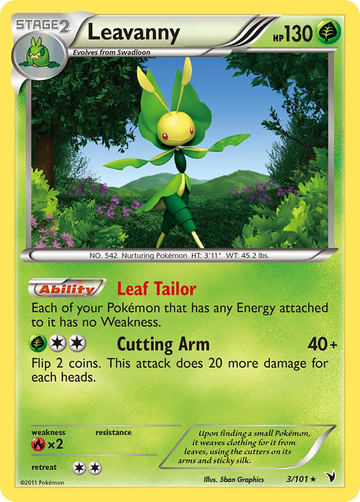 Leavanny card image