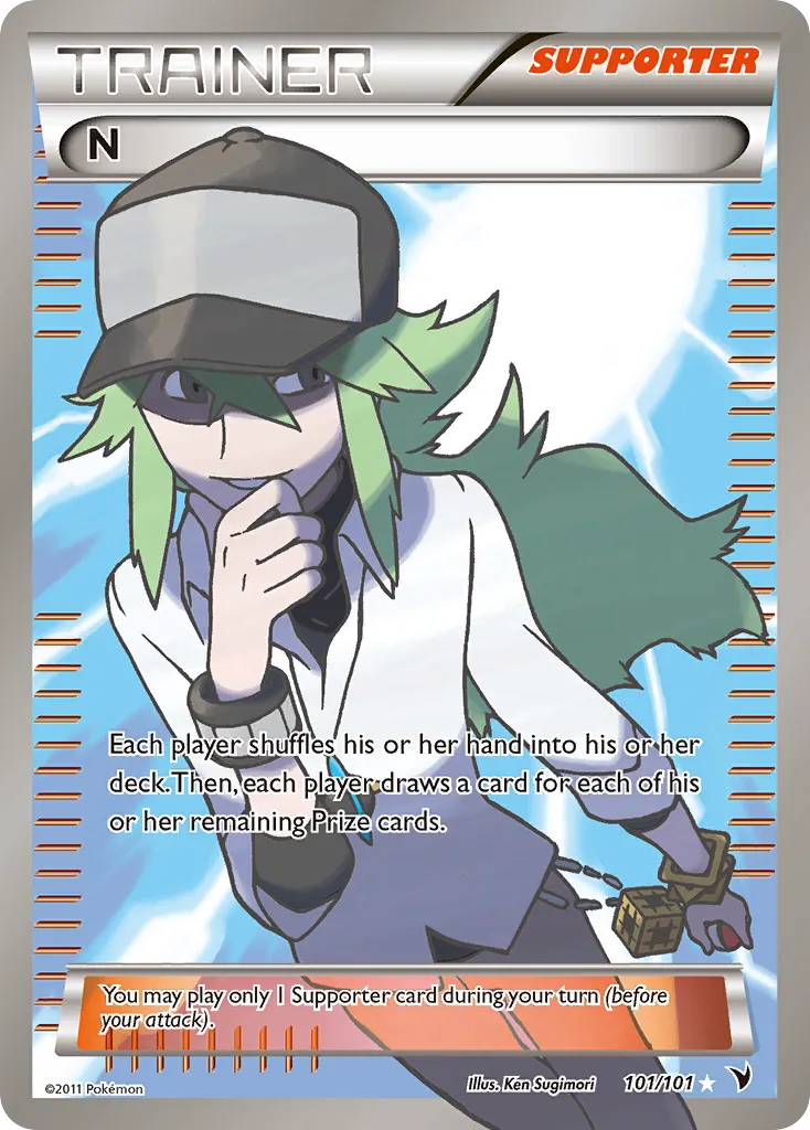 N #101 card image